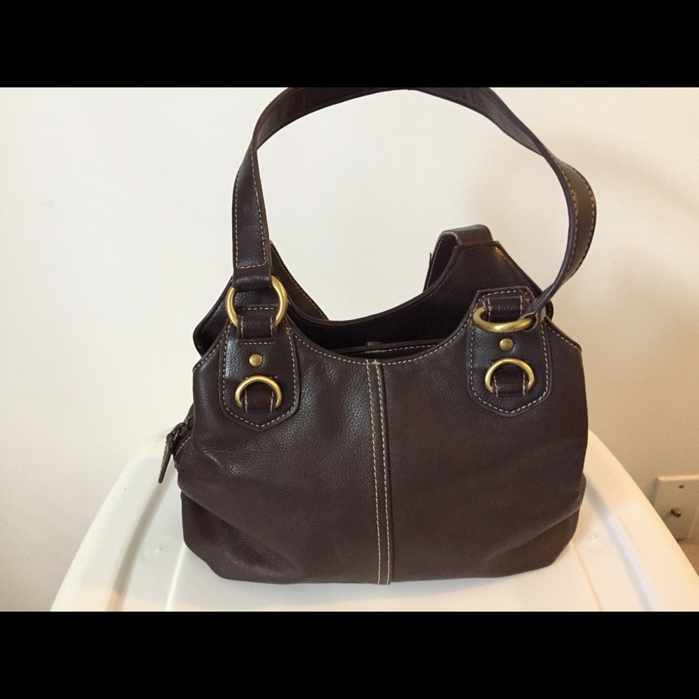 Brown Croft & Barrows Purse
